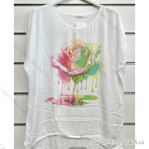 Kurzarm-T-Shirt für Damen (S/M EINHEITSGRÖSSE) ITALIAN FASHION IMPSH2315022B