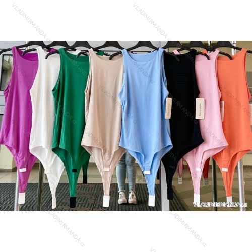 Ärmelloser Damen-Body (Einheitsgröße S/M) ITALIAN FASHION IMWKK231449