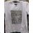 T-Shirt Kurzarm Damen (Uni L / 2XL) MODA ITALY TML21016