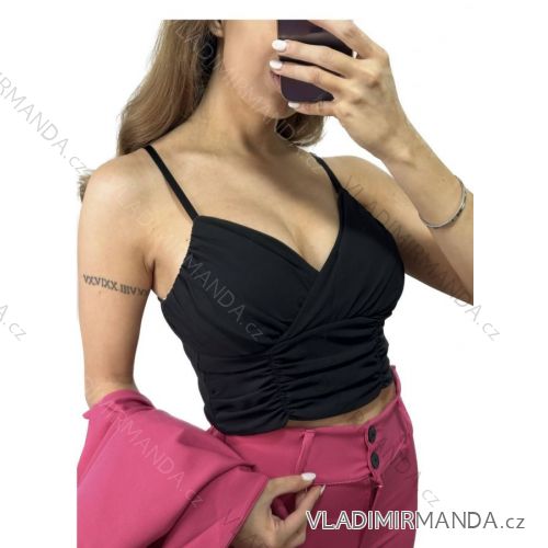 Trägertop/Croptop für Damen (S/M EINHEITSGRÖSSE) ITALIAN FASHION IMPLP2326687065