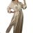 Elegantes Langarmkleid Damen (S / M.ONE SIZE) ITALIAN FASHION IMM211302