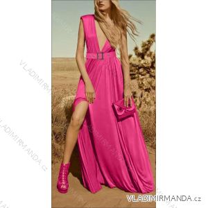 Sommer kurzes Damenkleid (uni s-m) ITALIAN FASHION IMM20127