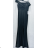 Langes Chiffon-Kurzarmkleid für Damen (S/M ONE SIZE) ITALIAN FASHION IMWGS231048