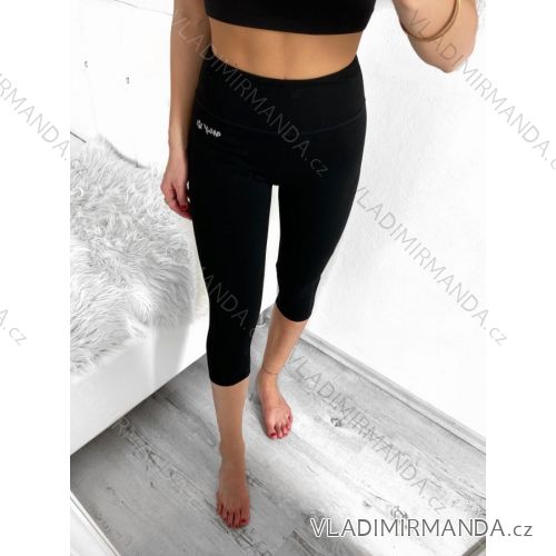 Funktionelle Yoga-Leggings 4/5 lang Damen (M-2XL) WOLF Y2362