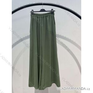 Elegante lange Damenhose mit lockerer Passform (Einheitsgröße S/M/L) ITALIAN FASHION IMPLS2317961