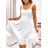 Sommerkleid Carmen aus Musselin für Damen (Einheitsgröße S/M) ITALIAN FASHION IMWE231506