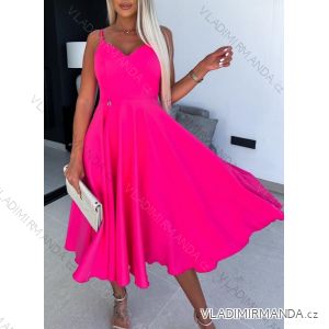 Sommerkleid Carmen aus Musselin für Damen (Einheitsgröße S/M) ITALIAN FASHION IMWE231506