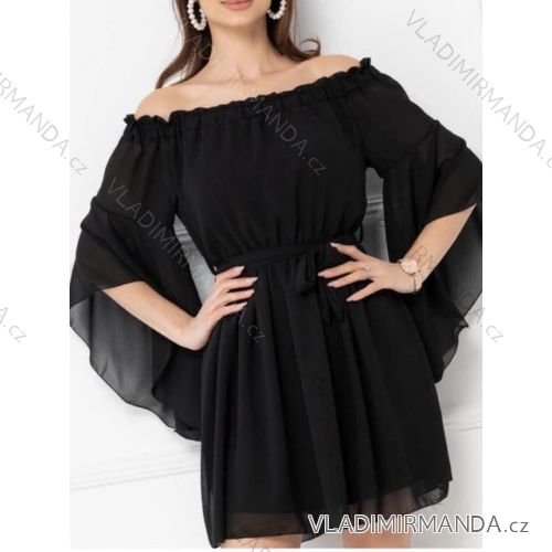 Carmen-Langarmkleid für Damen (Einheitsgröße S/M) ITALIAN FASHION IMWGS223370