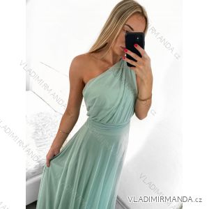 Langes, elegantes, ärmelloses Partykleid für Damen (S/M EINHEITSGRÖSSE) ITALIAN FASHION IMPSH223623/DUR