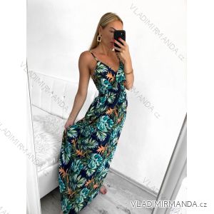 Trägerloses Sommerkleid für Damen (Einheitsgröße S/M) VISKOSE AINUOSI FRENCH FASHION FMPZM23A097-1