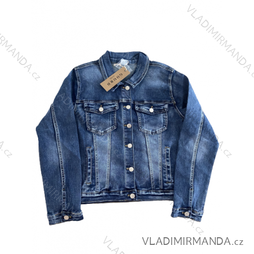 Jeansjacke kurz (xs-xl) MISS CURRY MA519A1196 S dunkelblau