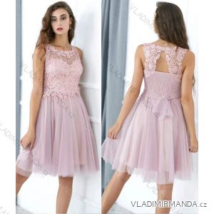 Kurzes ärmelloses Partykleid für Damen (S/M EINHEITSGRÖSSE) ITALIAN FASHION IMM23M8792