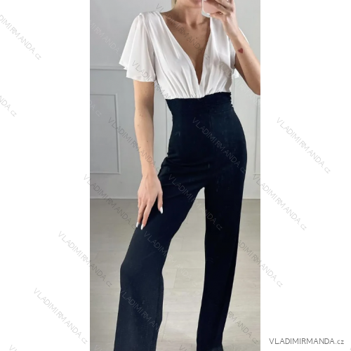 Damen-Overall mit langen und kurzen Ärmeln (Einheitsgröße S/M) ITALIAN FASHION IMPBB23B8866