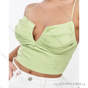 Damen-Träger-Crop-Top (Einheitsgröße S/M) ITALIAN FASHION IMPBB232L23865