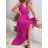 Langes ärmelloses Sommerkleid für Damen (Einheitsgröße S/M) ITALIAN FASHION IMM23M56391