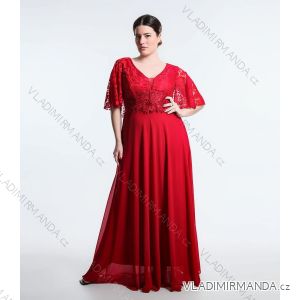 Kurzärmliges Kleid aus Spitze und Baumwolle für Damen (Einheitsgröße S/M) ITALIAN FASHION IMM23M7267