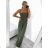 Langer Damen-Jumpsuit mit Trägern (Einheitsgröße S/M) ITALIAN FASHION IMWA236511