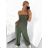 Langer Damen-Jumpsuit mit Trägern (Einheitsgröße S/M) ITALIAN FASHION IMWA236511