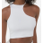 Ärmelloses Crop-Top für Damen (S/M EINHEITSGRÖSSE) ITALIAN FASHION IMPBB232L23275