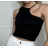 Ärmelloses Crop-Top für Damen (S/M EINHEITSGRÖSSE) ITALIAN FASHION IMPBB232L23275