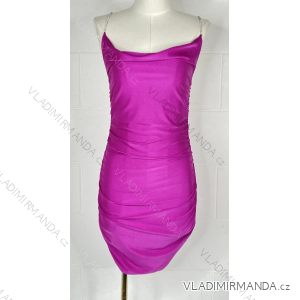 Elegantes trägerloses Sommerkleid für Damen (Einheitsgröße S/M) ITALIAN FASHION IMPBB23H6083