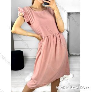 Ärmelloses Sommerkleid für Frauen (uni sm) ITALIAN FASHION IMD20550