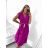 Sommerkleid für Damen, langes Maxikleid mit kurzen Ärmeln (Einheitsgröße S/M) ITALIAN FASHION IMM23M20835 S/M schwarz
