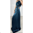 Ärmelloses langes Partykleid für Damen (S/M EINHEITSGRÖSSE) ITALIAN FASHION IMPBB23B23378