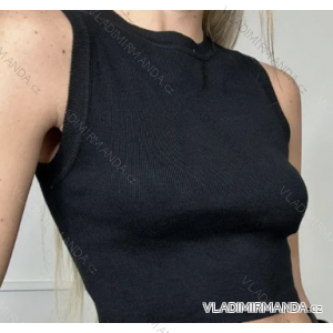 Ärmelloses Crop-Top für Damen (S/M EINHEITSGRÖSSE) ITALIAN FASHION IMPBB23Z58234