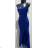 Langes, elegantes Partykleid für Damen mit Trägern (S/M EINHEITSGRÖSSE) ITALIAN FASHION IMPLS2329753