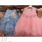 Sommerkleid Kurzarm Kinder Teenager Mädchen (4-14 JAHRE) ITALIAN FASHION IVD23SATY