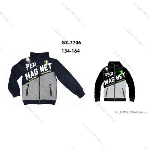 Junior-Jungen-Sweatshirt mit Reißverschluss (134-164) SEASON SEZ22L-3371