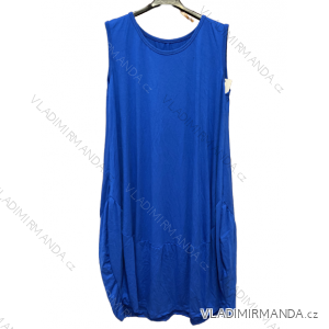 Damen-Sommer-Freizeitkleid in Übergröße (2XL/3XL/4XL Einheitsgröße) ITALIAN FASHION IMD23BALL/DU