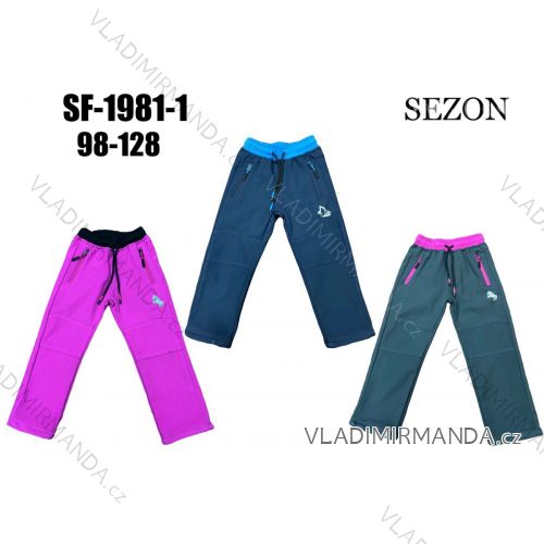 Warme Softshellhose Kinder Mädchen und Jungen (134-164) SEZON SEZ21SF-1930