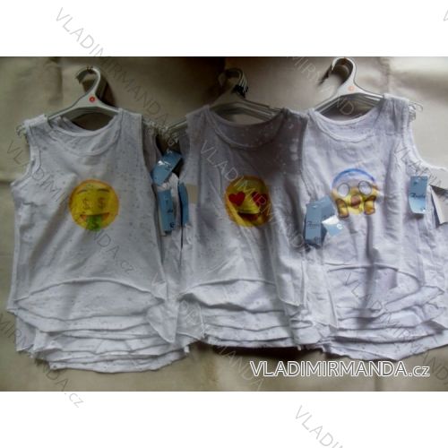 T-Shirt Sommerbaby und jugendlich Mädchen (4-14 Jahre) ITALIENISCHES JUNGES MODA 0163IMM
