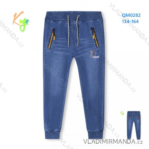 Lange Jeans für Jungen mit Jeans (134-164) KUGO QK0282