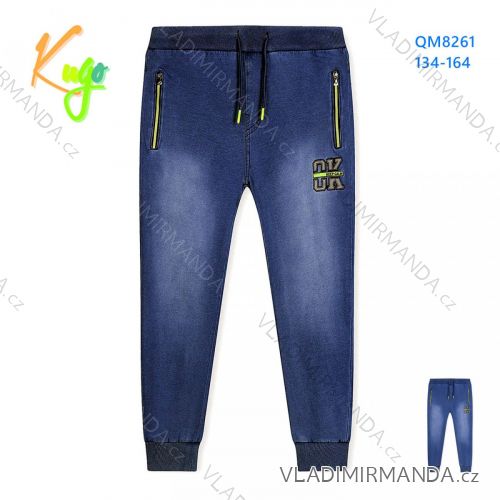 Lange Jeans für Jungen mit Jeans (134-164) KUGO QM8261