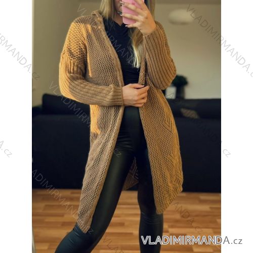 Cardigan Langarm Damen (L / XL ONE SIZE) ITALIAN FASHION IMD211124