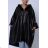 Damen Oversize Jacke Übergröße (UNI XL / 2XL) ITALIAN FASHION IMD20763