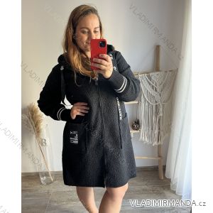 Kleid Oversize Kurzarm Damen (4XL/5XL ONE SIZE) ITALSKÁ MÓDA IM422026