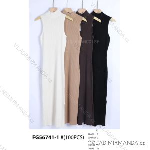 Strickkleid mit langen Ärmeln für Damen (Einheitsgröße S/M) FRENCH FASHION FMWT22J51765