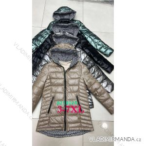 Damen Herbstjacke mit Kapuze (S / M ONE SIZE) ITALIAN FASHION IMWD217260