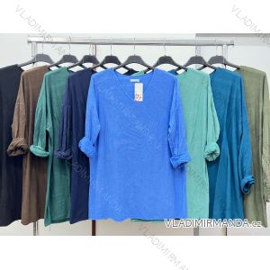 Langarm-Tunika für Damen in Übergröße (XL/2XL/3XL Einheitsgröße) ITALIAN FASHION IM423616