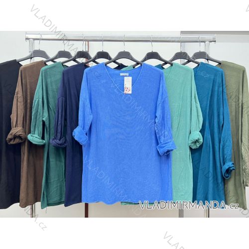 Langarm-Tunika für Damen in Übergröße (XL/2XL/3XL Einheitsgröße) ITALIAN FASHION IM423616