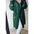 Damen-Button-Down-Hemdjacke mit Knöpfen (S / M ONE SIZE) ITALIAN FASHION IMWD217059