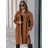 Damen-Button-Down-Hemdjacke mit Knöpfen (S / M ONE SIZE) ITALIAN FASHION IMWD217059