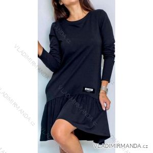 Warmes Langarm-Strickkleid für Damen (Einheitsgröße S/M) ITALIAN FASHION IMD221070