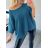 Strickpullover dünner Rollkragen Langarm Damen (L / XL ONE SIZE) ITALIAN FASHION IMD211110