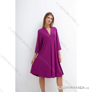 Damen-Kleid mit langen Ärmeln und Anhänger (Einheitsgröße S/M) ITALIAN FASHION IMPLI2371653