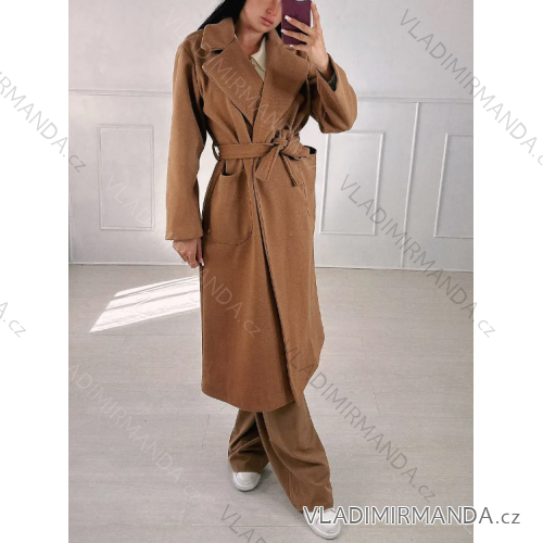 Flauschiger Langarmmantel für Damen (S/M EINHEITSGRÖSSE) ITALIAN FASHION IMPBB23D234010